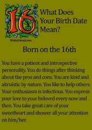 Birthday Horoscope Today Is Your Birthday In Hindi What Does Your Birth Date Mean Born On The 16th Dating Meaning Astrology Numerology Numbers