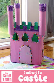 It's so easy to make and perfect for gifting this holiday season! Cardboard Castle Craft For Kids The Craft Train