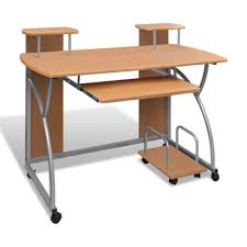 Le mot bureau dérive de l'ancien français burel ou bure (du latin burellum). Splendide Meubles De Bureau Serie Georgetown Table De Bureau Brune Pour Ordinateur Avec Etagere Pas Cher Achat Vente Bureaux Rueducommerce