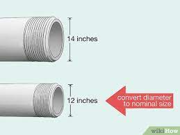 In the plumbing trade the size of copper tubing is measured by its outside diameter in millimetres. How To Measure Pipe Size 6 Steps With Pictures Wikihow