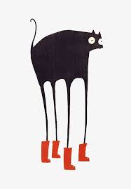 Long Legs Black Cat Black Cat Cat Clipart Long Legs