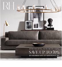 Featuring a chunky track arm, the cloud sofa is an unpretentious take on the designer sofa. Restoration Hardware After The Giving Sale Up To 70 Savings On Furniture Lighting More Milled