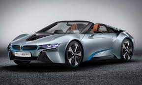Bmw I8 Spyder And The New Key Wordlesstech Bmw I8 Bmw Concept Hybrid Sports Car