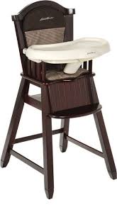 Eddie Bauer Wood High Chair Michelle Need To Check It Out Wood High Chairs Baby High Chair Best High Chairs