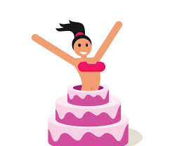 Dieser pinnwand folgen 113 nutzer auf pinterest. Frau Springt Aus Einem Kuchen Clipart Eps Ai Uidownload