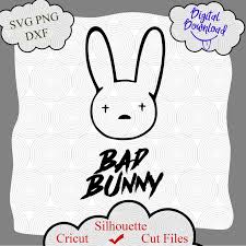 Bunny logo vector image on vectorstock. Bad Bunny Logo Svg Bad Bunny Svg Bad Bunny By Littemom Shop On