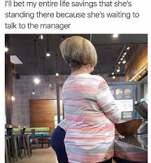 10 Memes Of Karen The Infamous Speak To The Manager Haircut Karen Memes Memes Funny Memes
