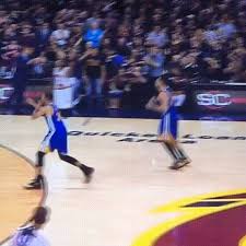 Basket, basketball, curry, dancing, nba, playoff, stephen, stephen curry. Steph Curry Nails Fan With Mouthguard That Accuracy Gif On Imgur