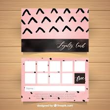 Loyalty card maker creating an original punch card is a breeze with our online loyalty card maker. Loyalty Card Templates For Your Small Business Needs Candybar Co Blog