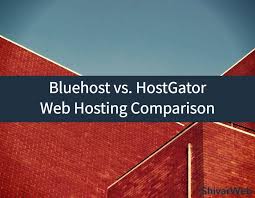 bluehost vs hostgator web hosting comparison