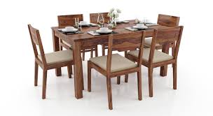 Specifications of modern dining room chairs for sale: Dining Tables Upto 20 Off Buy Wooden Dining Table Sets Online Urban Ladder