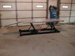 Home Made Lift Table Pics Page 2 Harley Davidson Forums Motorcycle Lift Table Lift Table Homemade Motorcycle