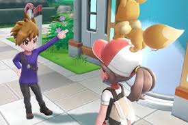 Three shady characters are blocking your path to the north, so go ahead and head back to pallet town really quick to get it out of the way, since you'll need to . Pokemon Let S Go How To Find And Fight Red Blue And Green Digital Trends