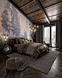 Amazing Modern Bedroom Interior Design Full Of Textures With Big Windows Natural Light Amazing Bedroo Cozy Bedroom Design Bedroom Design Gorgeous Bedrooms