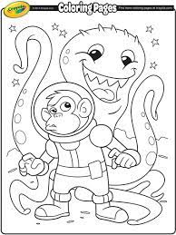 You can print or color them online at 960x746 free printable space coloring pages for adults. Space Alien And Monkey Astronaut Coloring Page Crayola Com