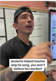 Teacher and Students Sing 'The Weather' Together