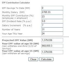 Free online finance calculator to find any of the following: Time Value Of Money Computing The Retirement Fund In Epf Account Of An Employee Kclau Com