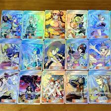 Tarjeta de colección de Anime Pokemon PTCG, entrenador Lono Lillie, tarjeta  Flash de Color refractivo, regalos periféricos de Anime para niños y niñas,  18 piezas por juego - AliExpress