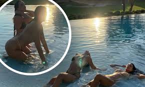 Kourtney Kardashian, 41, and BFF Addison Rae, 19, pose in bikinis as age  gap duo are inseparable | Daily Mail Online