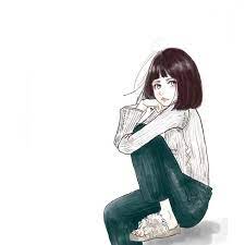 รวมร ปการ ต นผ หญ ง แบบเท ๆ อาร ตๆ ใช เป นภาพโปรไฟล หร อพ นหล งม อถ อได เลยนะคะ การวาดคาแรคเตอร ภาพประกอบ วอลเปเปอร ขำๆ