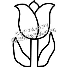 Clipart Spring Flowers Black And White Clipart Panda Free Clipart Images Clip Art Free Clip Art Tulip Clipart