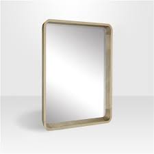 4 out of 5 stars with 1 ratings. Hudson Home Betty 31 In L X 25 In W Rectangle Framed Mirror Natural Wood 501019 Natural 2430 Rona