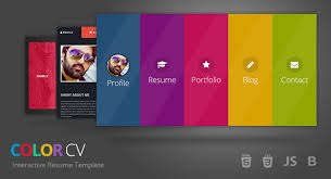Interactive developer resume examples & samples. Colorcv Interactive Resume Template By Umairrazzaq Themeforest