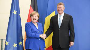 Klaus iohannis (also spelled johannis) is the current president of romania, in office since december 21, 2014. Klaus Iohannis On Twitter Excellent Discussion With Chancellor Merkel On Our Bilateral Relations The Eu Consolidation The Future Ro Presidency Of The Eu Council Https T Co Jwgwaq5idt