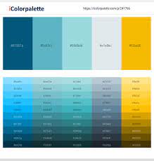 Artwork and kitchen accessories repeat the room's color scheme. 6 Latest Color Schemes With Light Blue And Orange Color Tone Combinations 2021 Icolorpalette