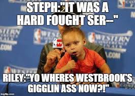 See more ideas about funny memes, riley, haikyuu meme. Riley Curry Meme Sportige
