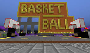 This is a simple method for making a basketball court in minecraft on which you can play!if you are wondering what the pistons are for, they are to remove an. Basketball Street By Dorka Ii Best Playable Bball Game In Minecraft Minecraft Map