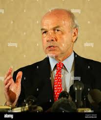 Former Enron CEO Kenneth Lay laughs as he leaves the federal courthouse for  the lunch break in his fraud and conspiracy trial, Tuesday, Feb. 14, 2006  in Houston. (AP Photo/Pat Sullivan Stock