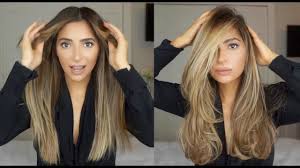 Stop flame burning using air; How To Fake A Salon Blowout At Home Raz Pele Youtube
