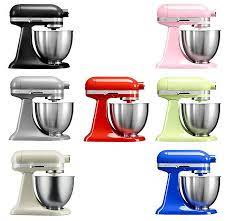 Hand mixers are typically 200 to 250 watts of power, and for the thinner mixtures that these are typically used with, a motor that is 200 to 225 watts should work just fine. Kitchenaid Artisan Mini 5ksm3311xe In 4 Farben Fur Je 179 10 Statt Neu 253 Factory Serviced