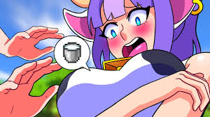 Очередная дойка коровы в майнкрафте | майнкрафт аниме