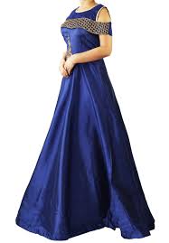 Navy Blue Cold Shoulder Ready To Wear Indian Dress Party Wear Etsy Indian Dresses Dresses Ready To Wear