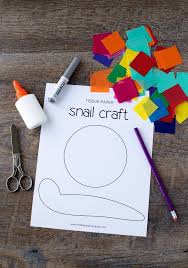 Tissue Paper Snail Craft Snail Craft Tissue Paper Crafts Animal Crafts For Kids