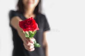 Beautiful flowers for her images. Beautiful Woman With A Rose Flowers In Her Arms Stock Image Image Of Bouquet Flower 111040273