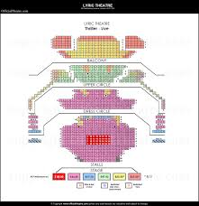 Surprising Lyric Theater Seating Chart Harry Potter Lyric