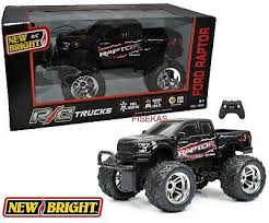 It's light, has big poofy tires, can take a beating, and is super fun to play with. New Bright Remote Control Rc Black Ford F 150 Raptor Truck 27 Mhz 2018 New Ebay