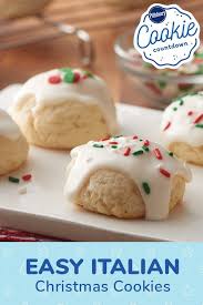 Easy Italian Christmas Cookies Recipe Italian Christmas Cookies Cookies Recipes Christmas Pillsbury Christmas Cookies