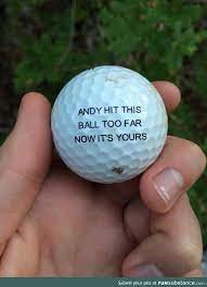 Backwoodslaserllc 5 out of 5 stars (25) $ 3.00. Thanks Andy Golf Ball Golf Humor Golf Ball Gift