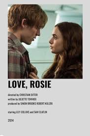 Love Rosie Minimalist Movie Poster In 2020 Film Posters Minimalist Alternative Movie Posters Movie Poster Wall