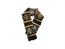 To set up your intarsia, knit any rows that don't include the color design. Fair Isle Double Knit Scarf Loom Knit Central