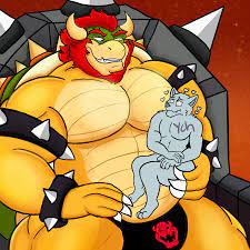Bowser and pet by YourPalTygar -- Fur Affinity [dot] net