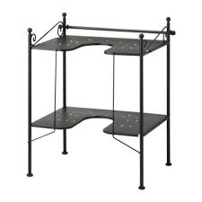 best ikea ronnskar pedestal sink shelf