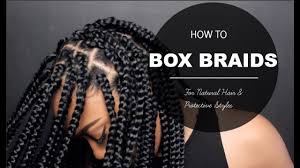 The geometry associated with parting the hair this way can only be hailed. Box Braids The Complete Styling Guide For Beginners Updated