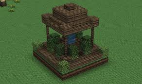 Again Found On A Website But Really Cute I Can Picture This In A Garden Minecraft Fountain Minecraft Crafts Diy Minecraft
