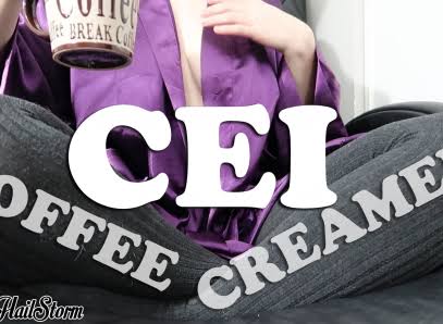 Purplehailstorm Coffee Creamer CEI