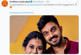 See what vijay shankar venkataraman (@vijayshankarv) is reading and watching on pocket. Vijay Shankar Gets Engaged With Fiancee Vaishali Ani Bw Businessworld